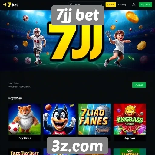 Análise das opções de jogos no site 7jj bet